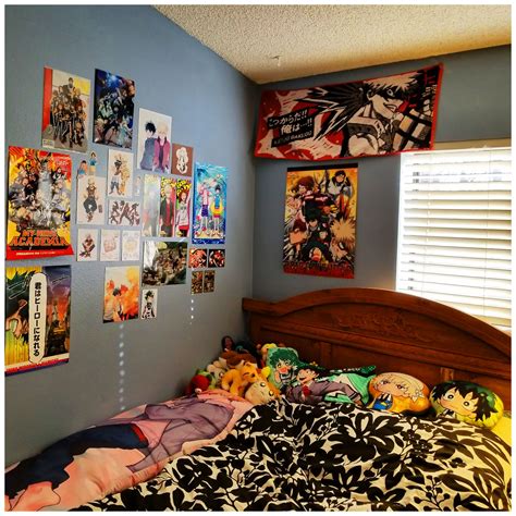 anime bedroom decorating ideas